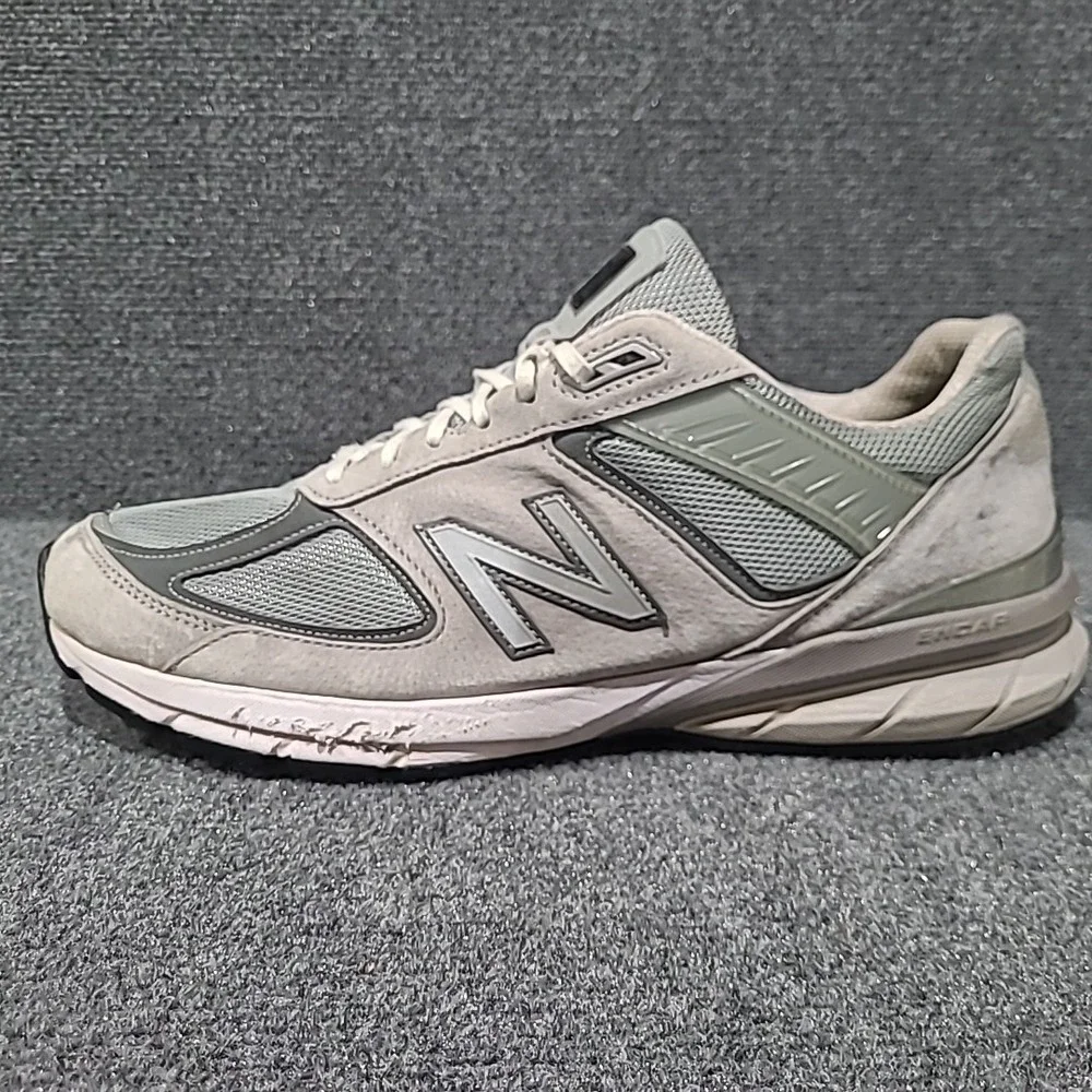 New Balance 990v5 Shoes Mens Size 14 B Athletic Running Gray M990GL5